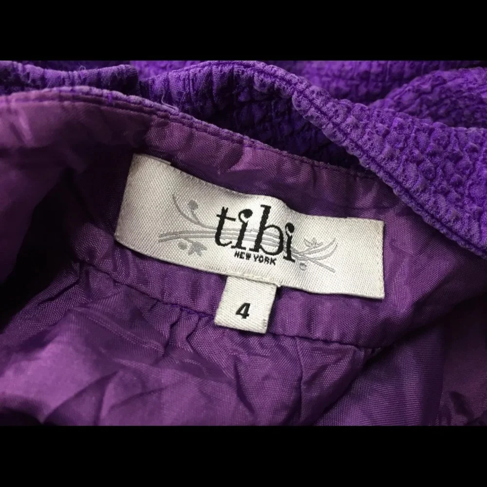 Tibi Purple Textured Dress - Picture 3 of 3